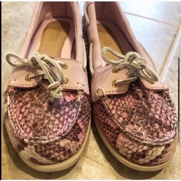 Sperry Top Sider snake print boat shoes lo… - Picture 5 of 8